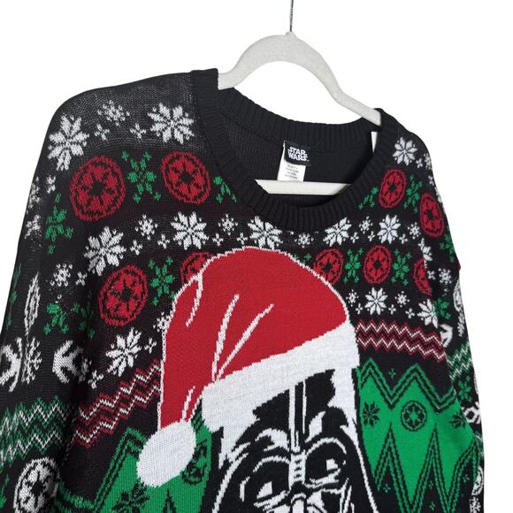 Star Wars Darth Vader Merry Sithmas Ugly Christmas Sweater Men's Size Small New - Picture 2 of 7
